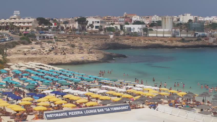 Webcam Lampedusa - Plaža Guitgia