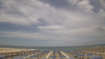 Strand von Viareggio