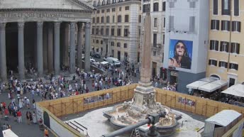 Cámara web en directo Roma - Panteón de Agripa