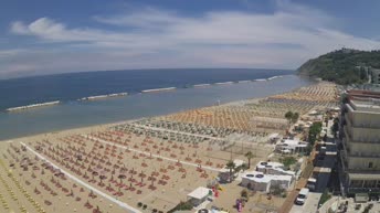 Panorama-Blick von Gabicce Mare