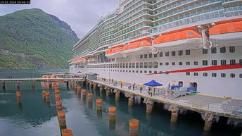 Puerto de cruceros Geirangerfjord - Noruega