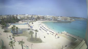 La plage de Birżebbuġa - Pretty Bay