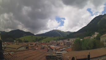 Panoramic view of Pescasseroli