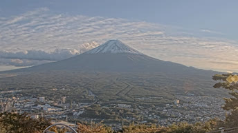 Panorama del monte Fuji