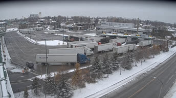 Inspection des camions à destination du Canada