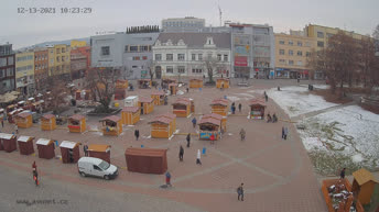 Zlín - Piazza Míru