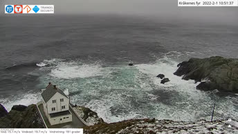 Kråkenes Leuchtturm - Norwegen