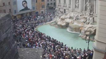 Webcam Trevi-Brunnen - Rom Webcam