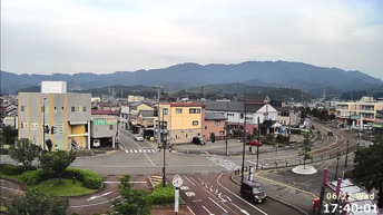 Nakajo-Bahnhof - Japan