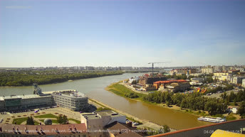 Omsk - Om and Irtysh Rivers