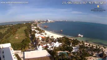 Panorama of Cancún - Mexico