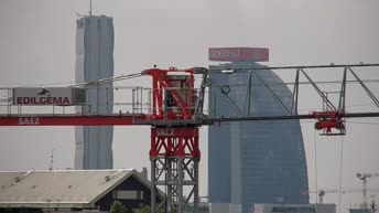 Skyline von Mailand - Wetter