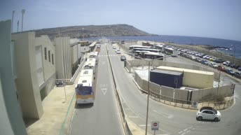 Cirkewwa - Ferry Terminal, dworca autobusowego