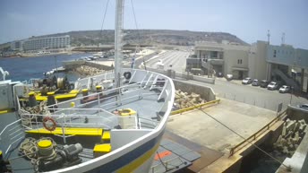 Ċirkewwa - Le Ferry Station, l'entrée des véhicule