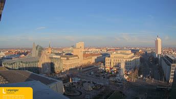 Panorama of Leipzig - Germany