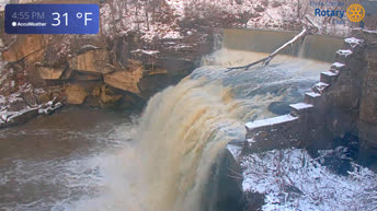 Elyria River Wasserfall - Ohio