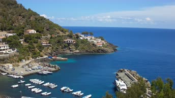 Live Cam Ustica - Cala S. Maria and Punta della Mezzaluna