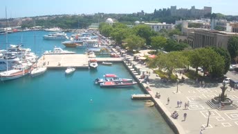 Webcam Rodi - Porto di Mandraki