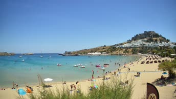 Rodos – plaża Lindos