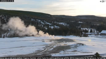 Parque Nacional de Yellowstone - Old Faithful