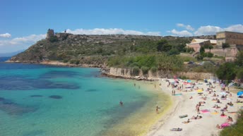 Cagliari - plaża Calamosca