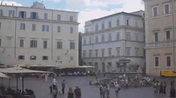 Cámara web en directo Piazza Santa Maria in Trastévere - Roma