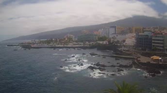 Cámara web en directo Puerto de la Cruz - Playa San Telmo